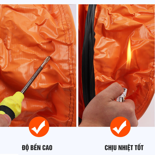 Ống Gió Mềm Quạt Hút Simili Phi 300